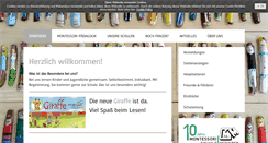 Desktop Screenshot of montessori-muenster.org